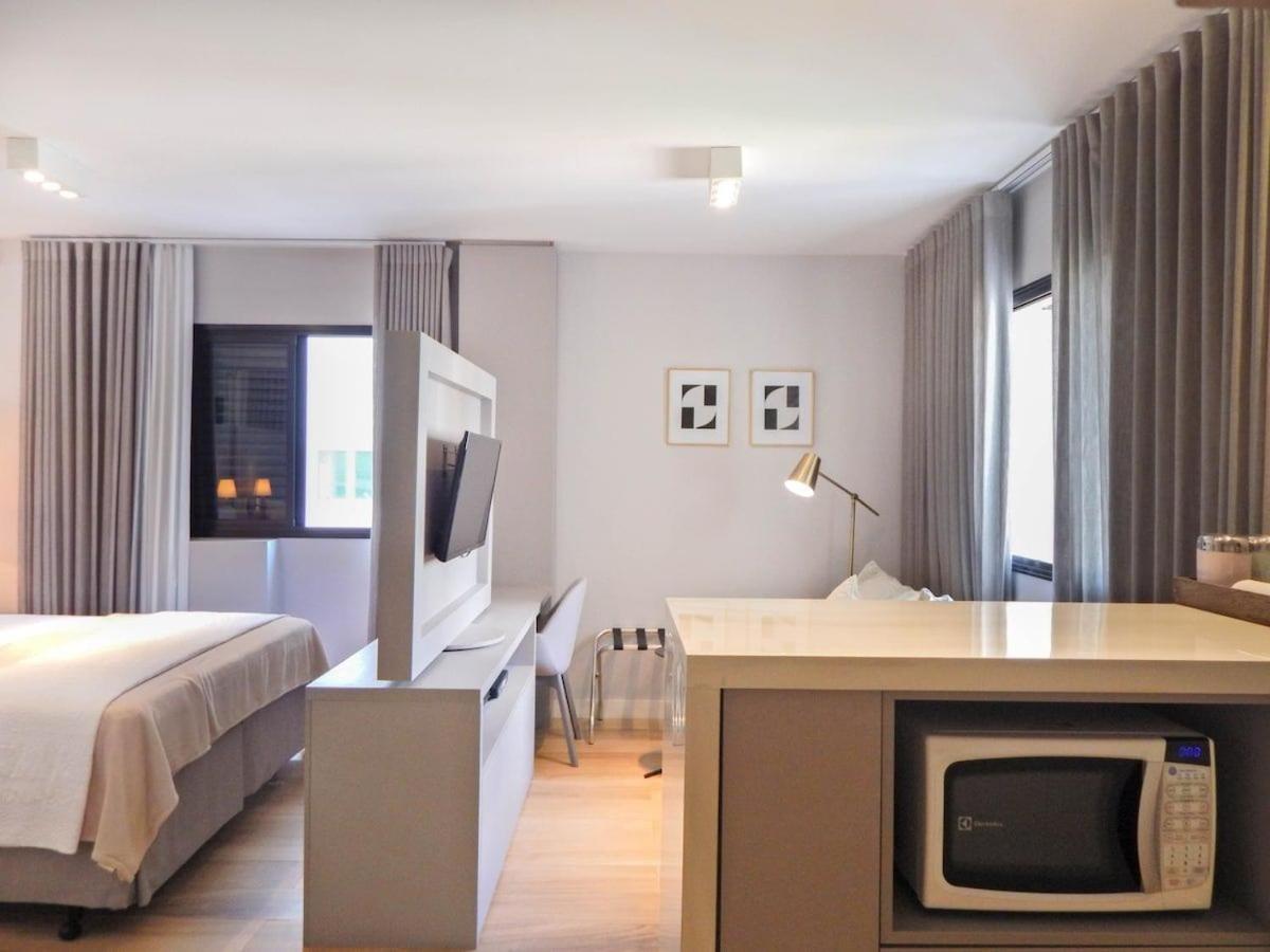 Easy Star - Flat Aconchegante No Hotel Transamerica Bela Cintra - Xa03G Сан-Паулу Екстер'єр фото