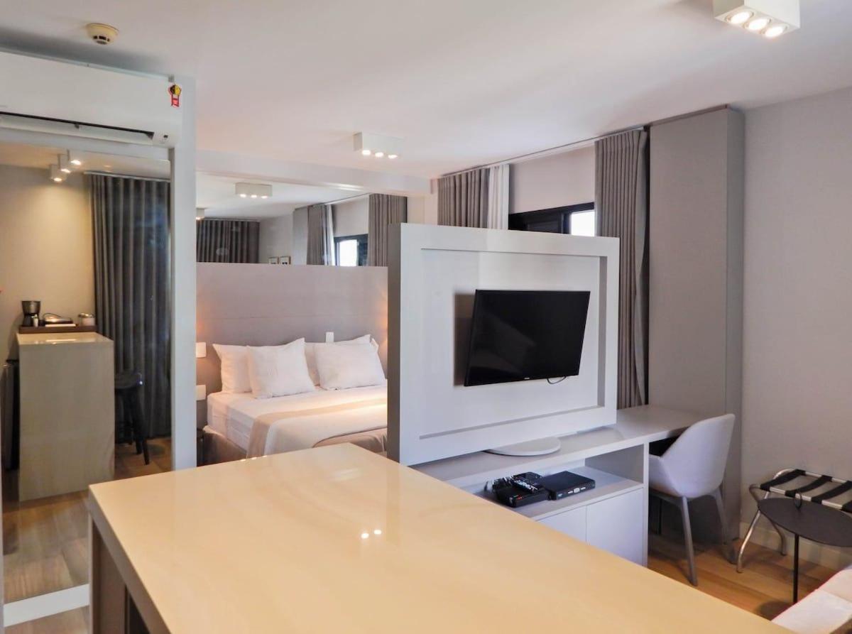 Easy Star - Flat Aconchegante No Hotel Transamerica Bela Cintra - Xa03G Сан-Паулу Екстер'єр фото