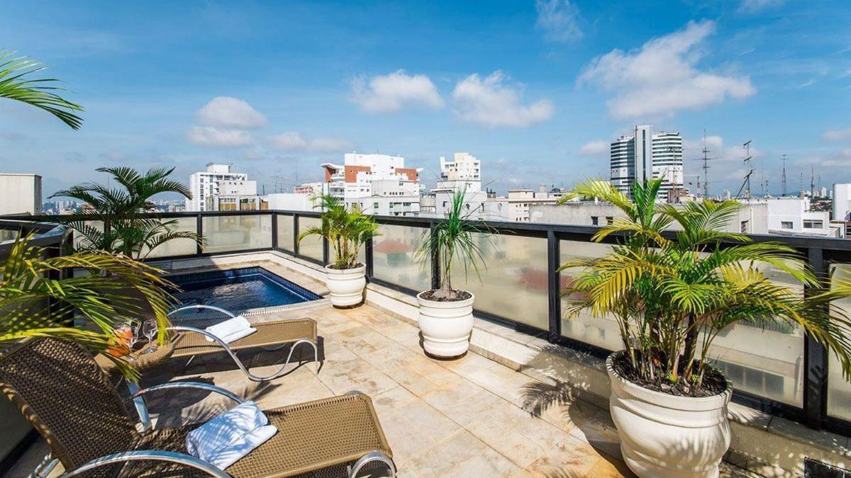 Easy Star - Flat Aconchegante No Hotel Transamerica Bela Cintra - Xa03G Сан-Паулу Екстер'єр фото